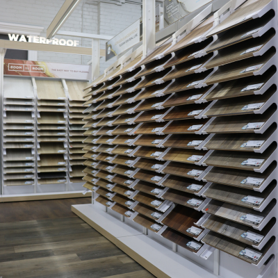 Waterproof hard surface flooring